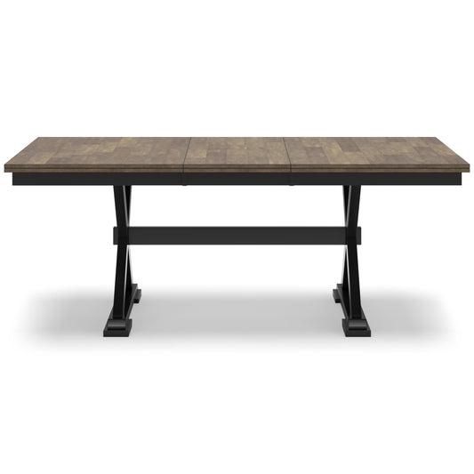 Signature Design by Ashley Wildenauer Dining Table D634-35 IMAGE 2