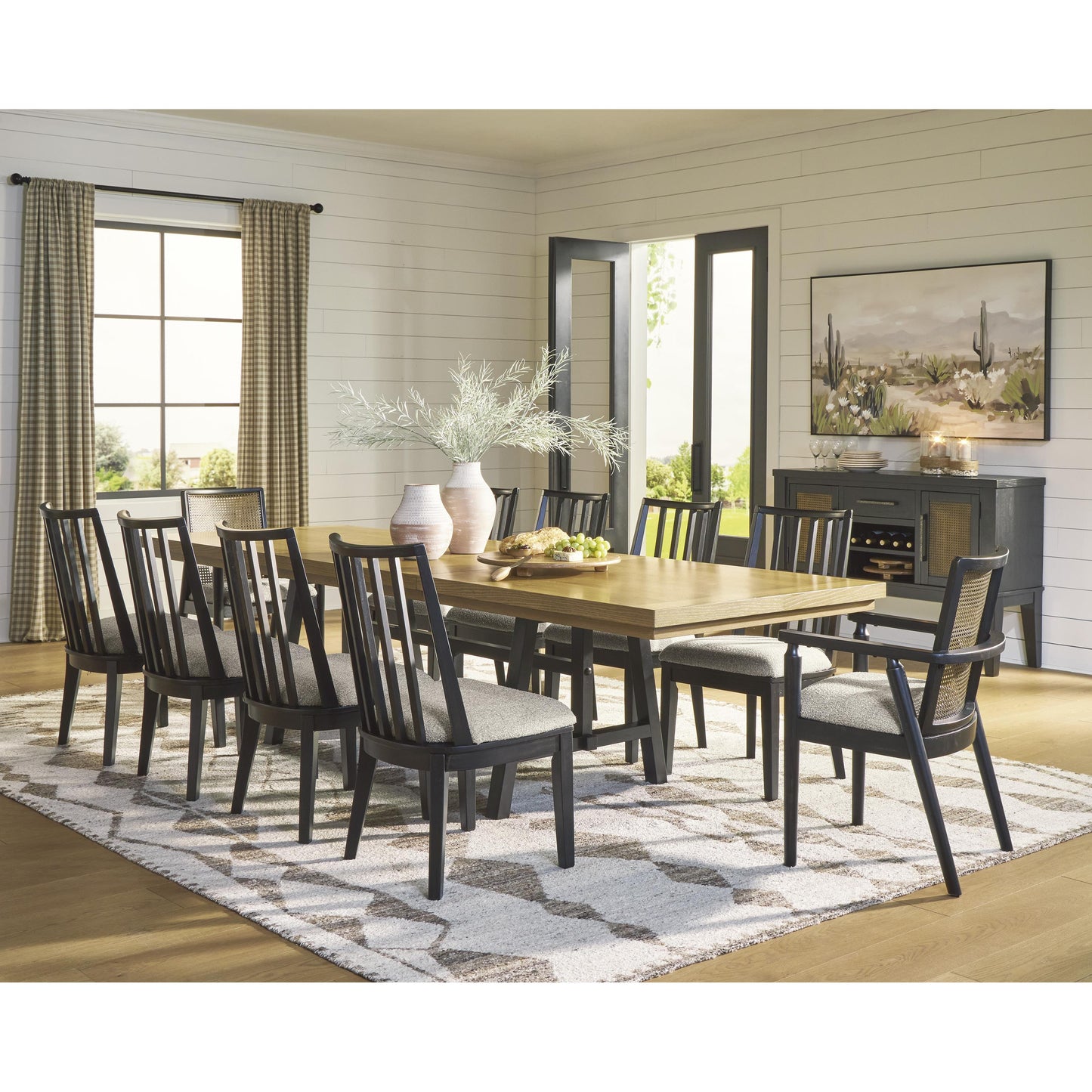 Signature Design by Ashley Galliden D841-02A Dining Upholstered Arm Chair IMAGE 11