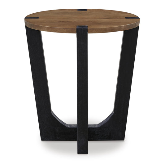 Signature Design by Ashley Hanneforth T726-6 Round End Table IMAGE 2