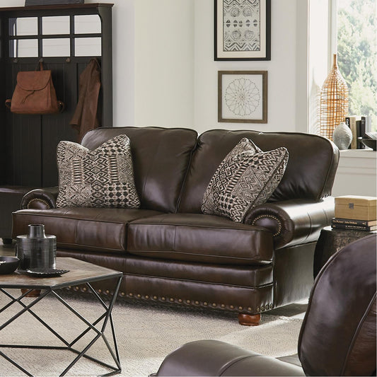 Jackson Furniture Roberto Stationary Leather Match Loveseat 524102 1268-09/3068-09 IMAGE 2