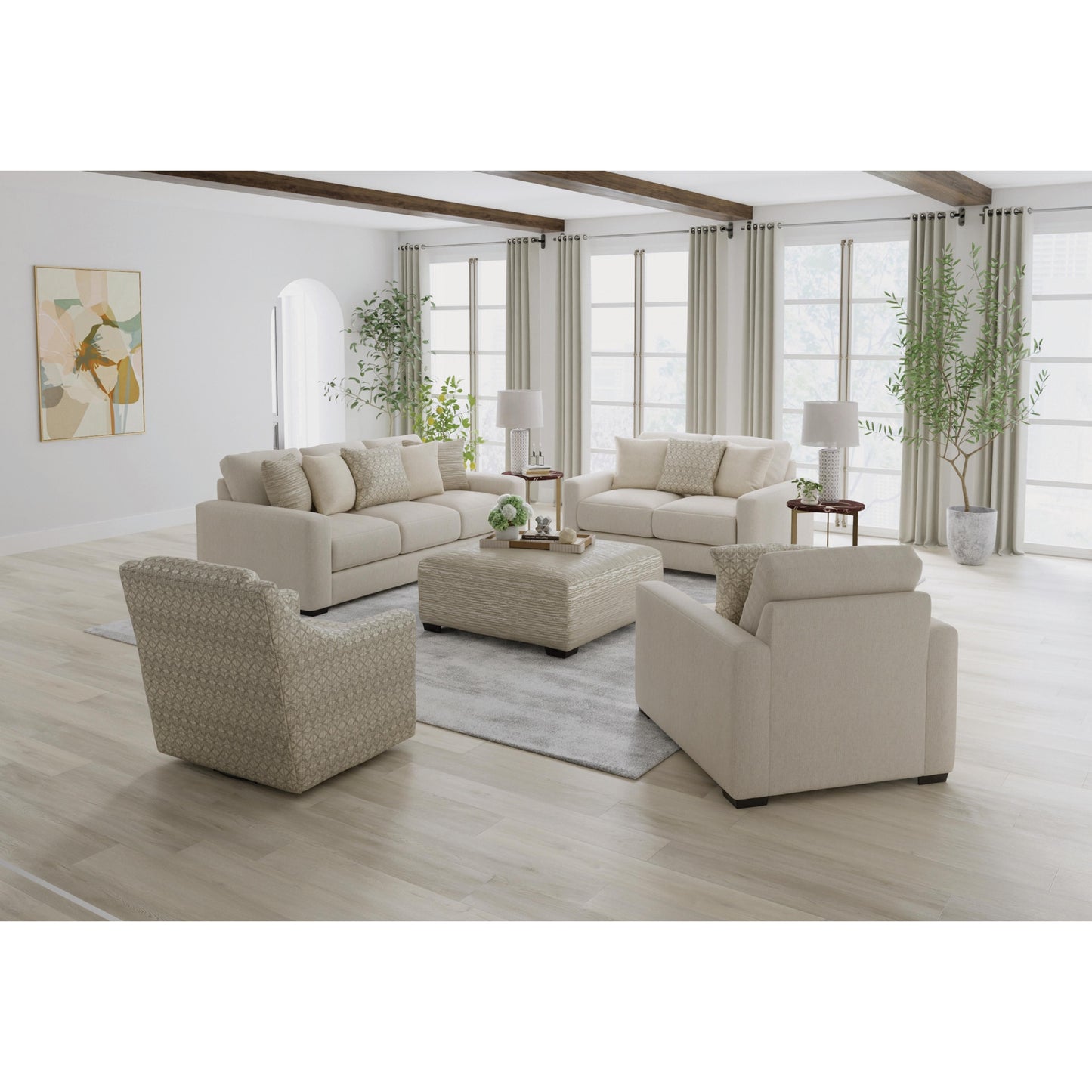 Jackson Furniture Hyde Park 230121 Swivel Chair IMAGE 2