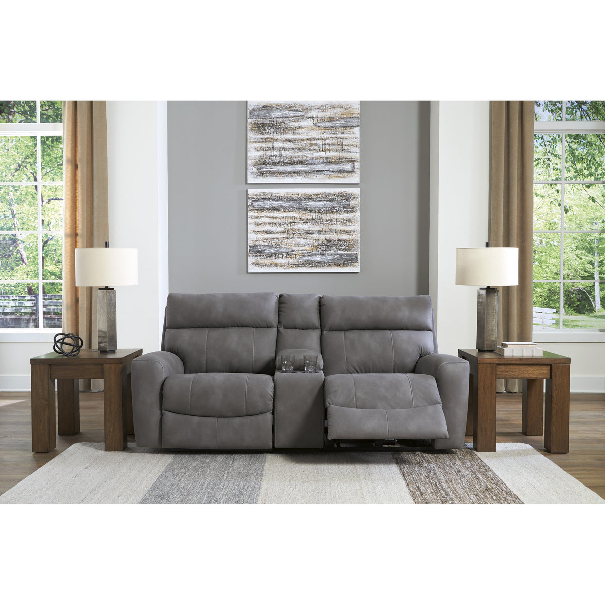 Signature Design by Ashley Next-Gen DuraPella 61003S3 3 pc Power Reclining Sectional Sofa IMAGE 4