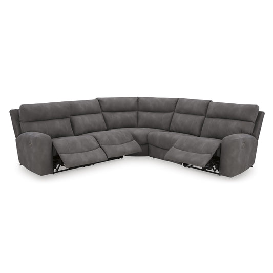 Signature Design by Ashley Next-Gen DuraPella 61003S6 5 pc Power Reclining Sectional IMAGE 2