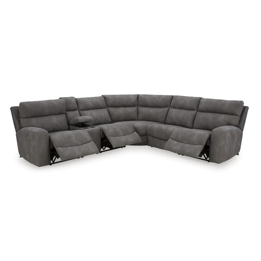 Signature Design by Ashley Next-Gen DuraPella 61003S7 6 pc Power Reclining Sectional IMAGE 2