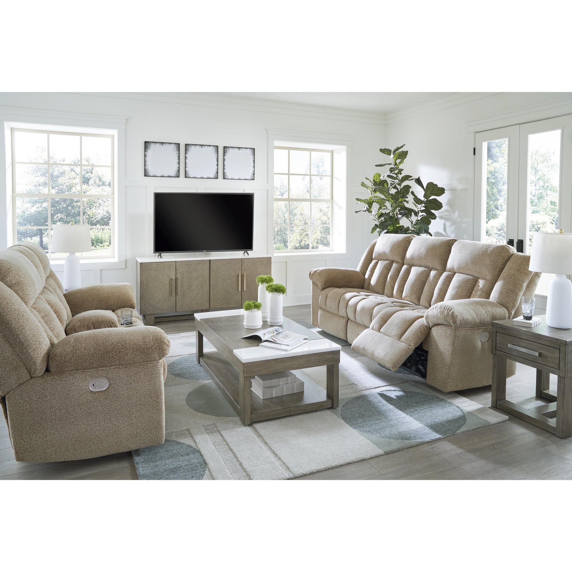 Signature Design by Ashley Tip-Off Power Reclining Sofa 6930515 IMAGE 12