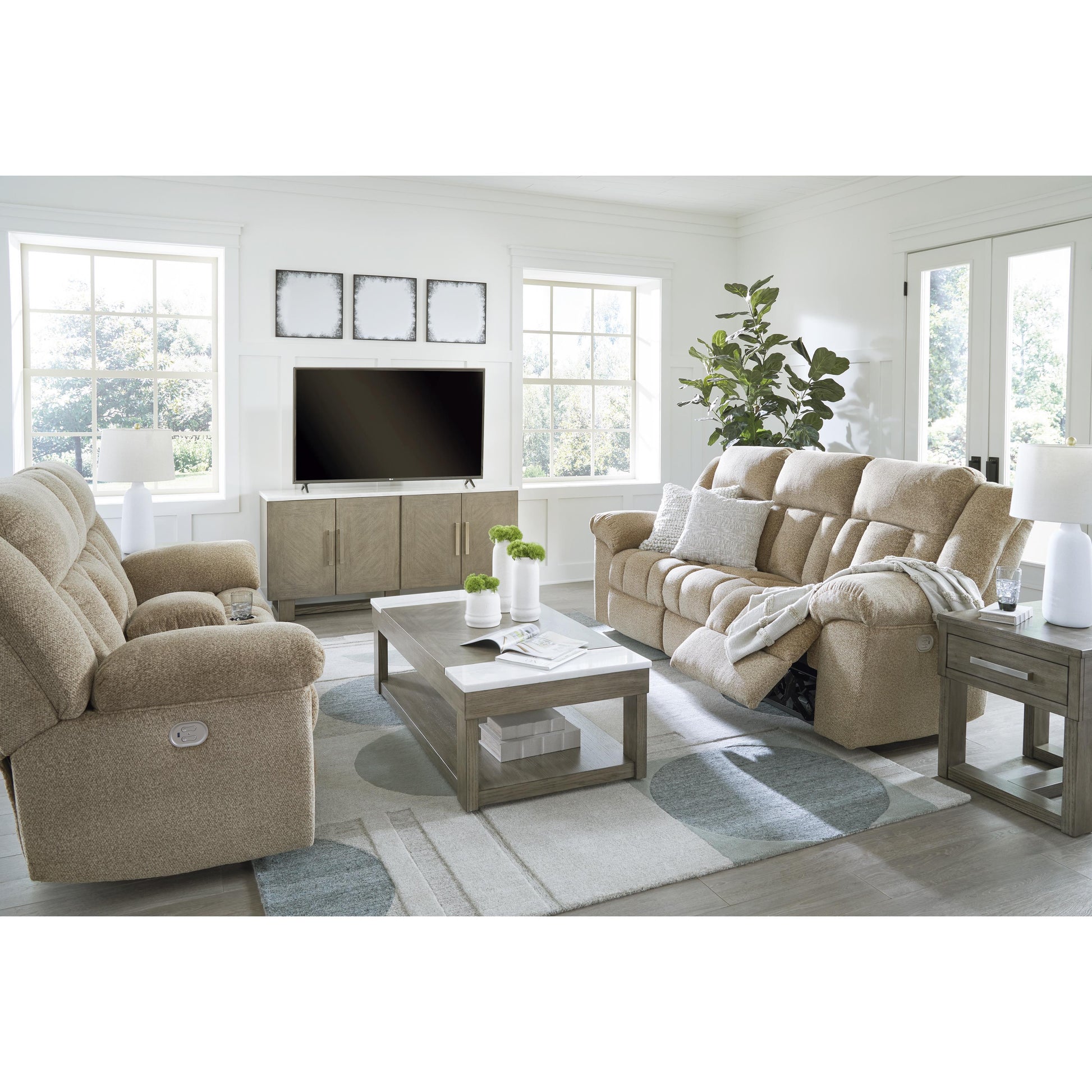 Signature Design by Ashley Tip-Off Power Reclining Sofa 6930515 IMAGE 13
