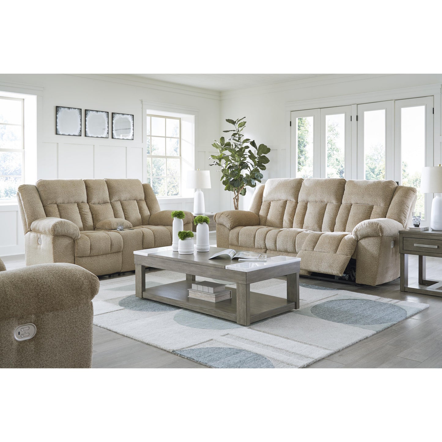 Signature Design by Ashley Tip-Off Power Reclining Sofa 6930515 IMAGE 15