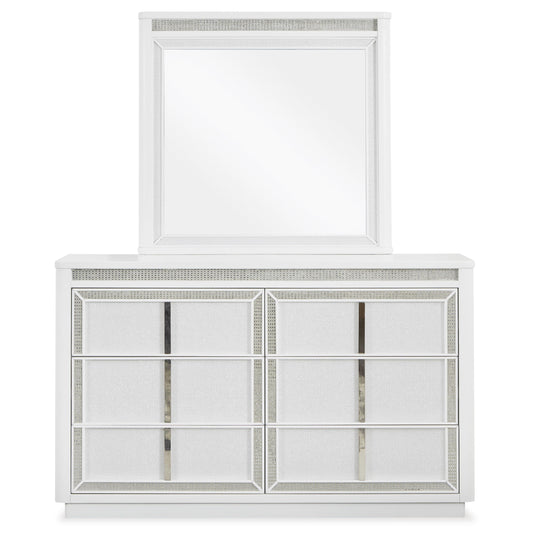Signature Design by Ashley Chalanna B822B1 Dresser and Mirror IMAGE 2