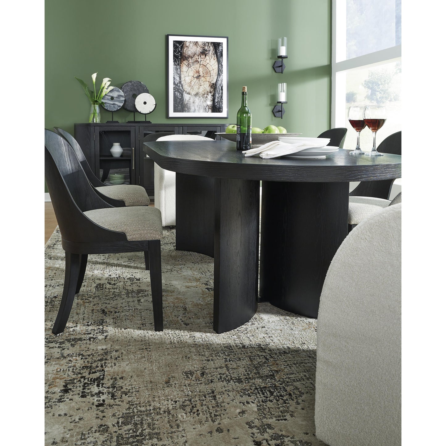 Signature Design by Ashley Rowanbeck D821-02A Dining Upholstered Arm Chair IMAGE 15