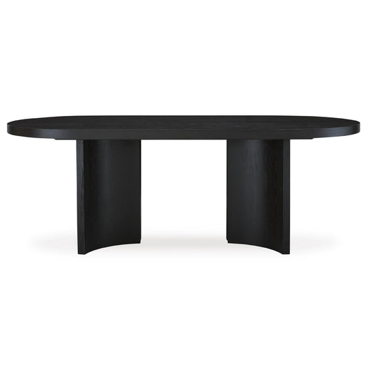 Signature Design by Ashley Rowanbeck D821-25 Oval Dining Room Table IMAGE 2