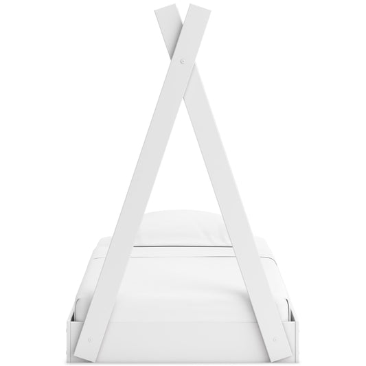 Signature Design by Ashley Hallityn EB1810-121 Twin Tent Complete Bed in Box IMAGE 2