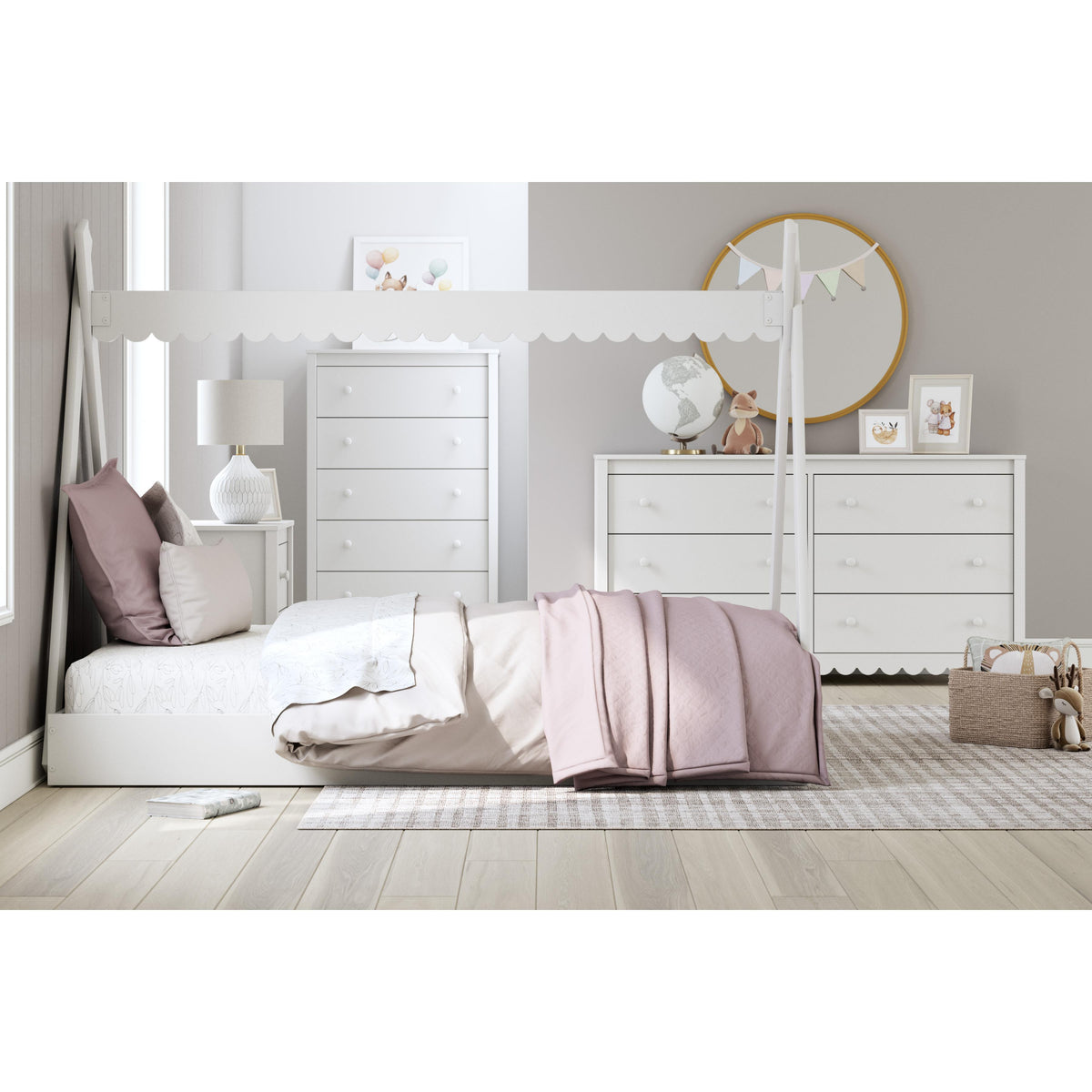 Signature Design by Ashley Hallityn EB1810-122 Full Tent Complete Bed in Box IMAGE 10