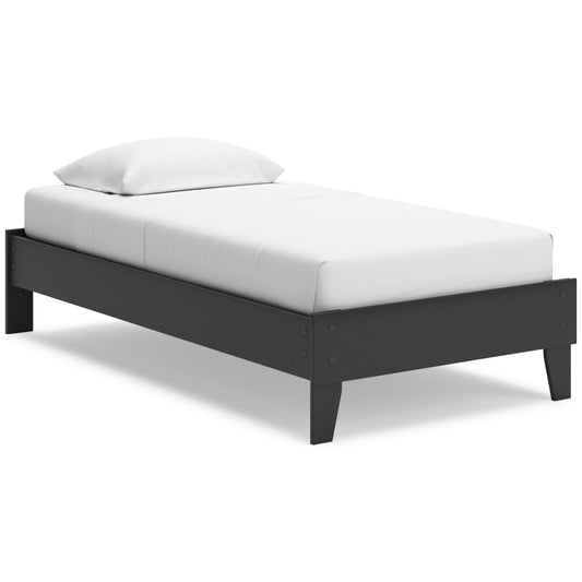 Signature Design by Ashley Socalle EB1865-111 Twin Platform Bed IMAGE 1