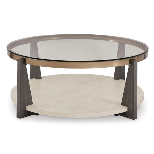 Signature Design by Ashley Frazwa T432-8 Round Cocktail Table IMAGE 2