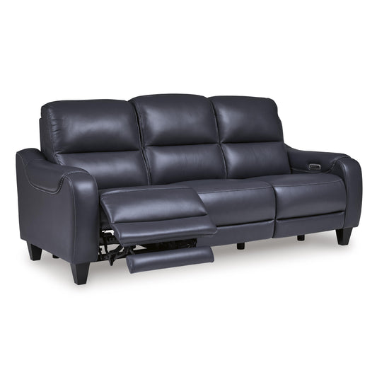 Signature Design by Ashley Mercomatic U7531115 Power Reclining Sofa with Adjustable Headrest IMAGE 2
