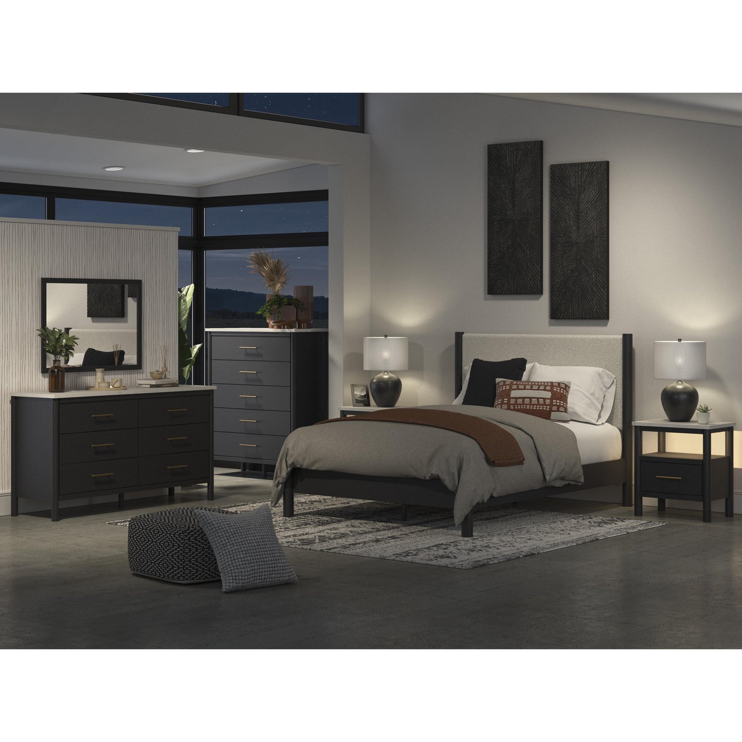 Signature Design by Ashley Cadmori B2616-345 Five Drawer Wide Chest IMAGE 12