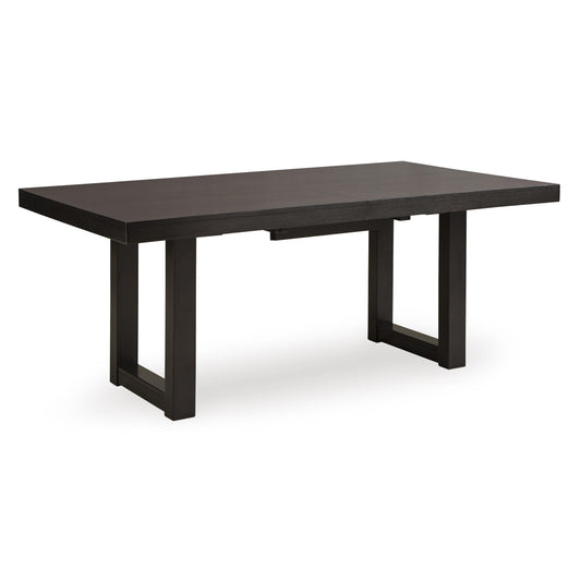 Signature Design by Ashley Neymorton D618-35 Rectangular Dining Room Butterfly Extension Table IMAGE 2