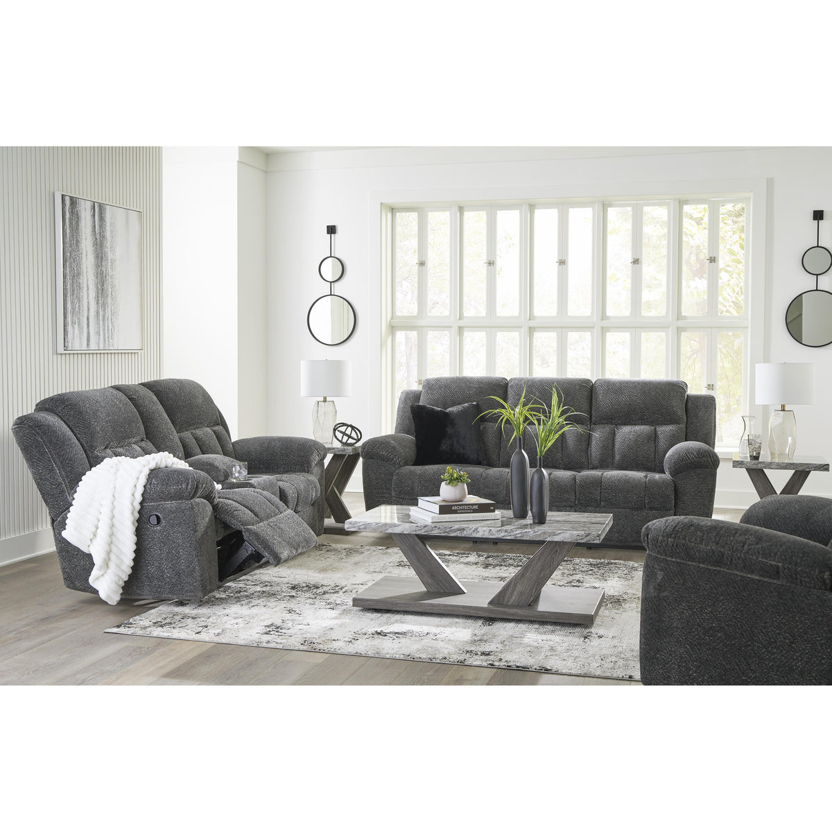 Signature Design by Ashley Frohn 3740694 Double Reclining Loveseat with Console IMAGE 14