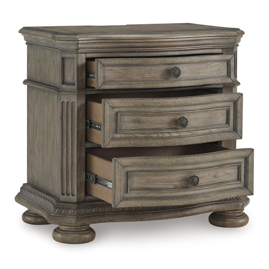 Signature Design by Ashley Ardenfield B944-93 Three Drawer Night Stand IMAGE 2