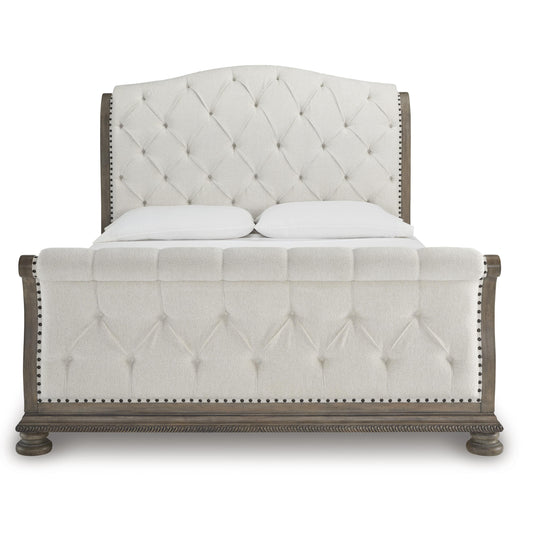 Signature Design by Ashley Ardenfield B944B5 California King Upholstered Sleigh Bed IMAGE 2