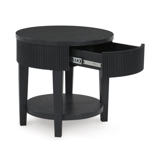 Signature Design by Ashley Marstream T551-6 Round End Table IMAGE 2