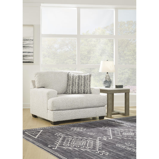 Signature Design by Ashley Brebryan 34401U3 Oversized Chair and Ottoman IMAGE 2