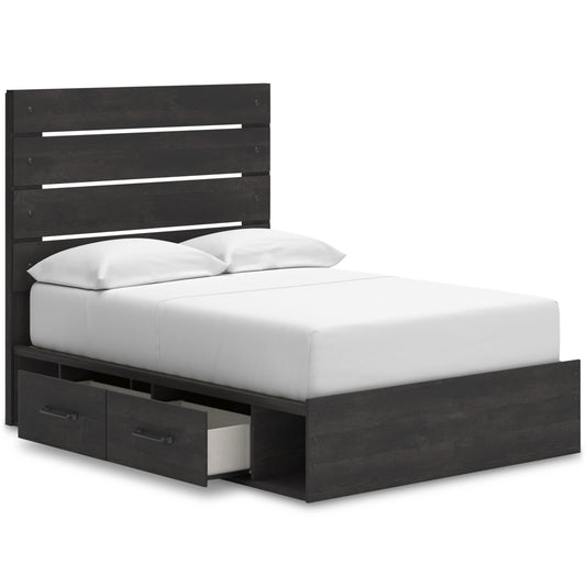 Signature Design by Ashley Hollivern B2108B15 Full Panel Storage Bed IMAGE 2