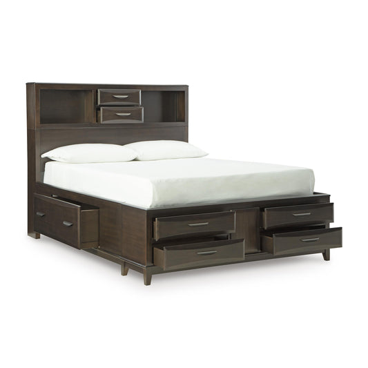 Signature Design by Ashley Vanmore B479B2 Queen Storage Bed IMAGE 2