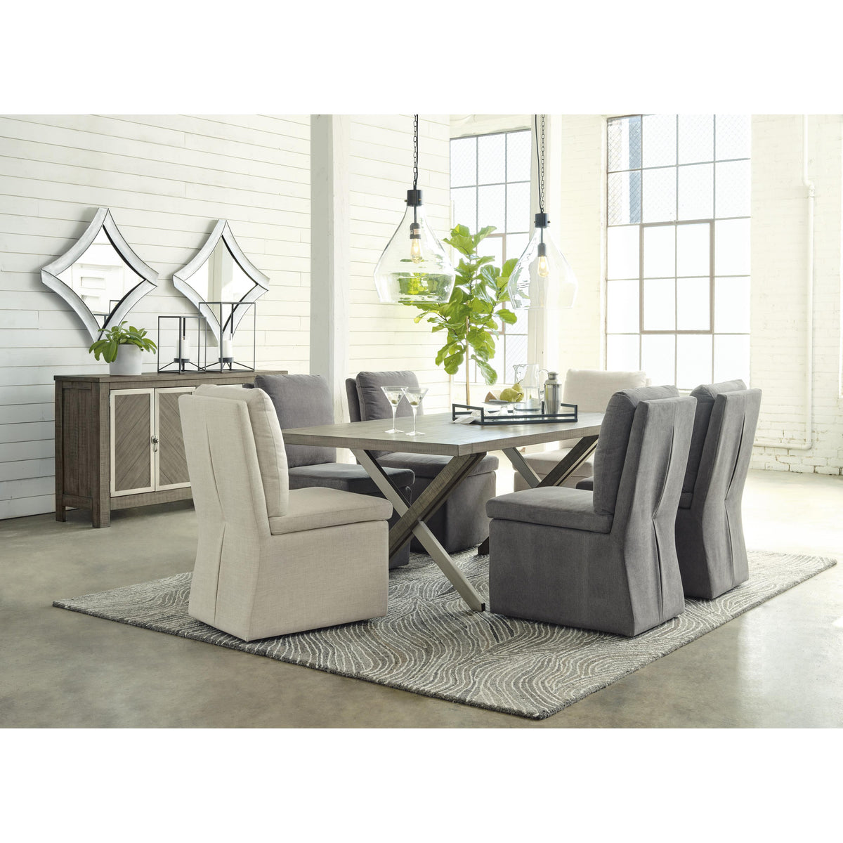 Millennium Krystanza D766-25 Rectangular Dining Room Table IMAGE 19