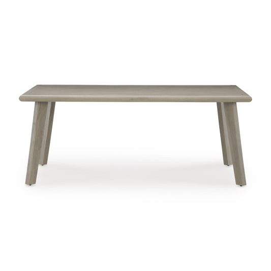 Signature Design by Ashley Cliff Trails PCP690-625 Rectangular Dining Table with Umbrella Option IMAGE 2