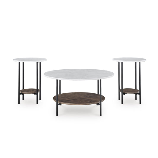 Signature Design by Ashley Wrenwich T167-13 Occasional Table Set IMAGE 2