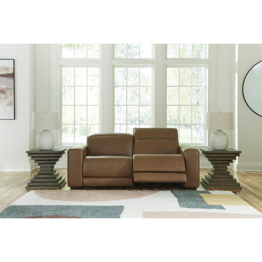 Signature Design by Ashley Magic Man U10700S1 2 pc Power Reclining Sectional Loveseat IMAGE 2
