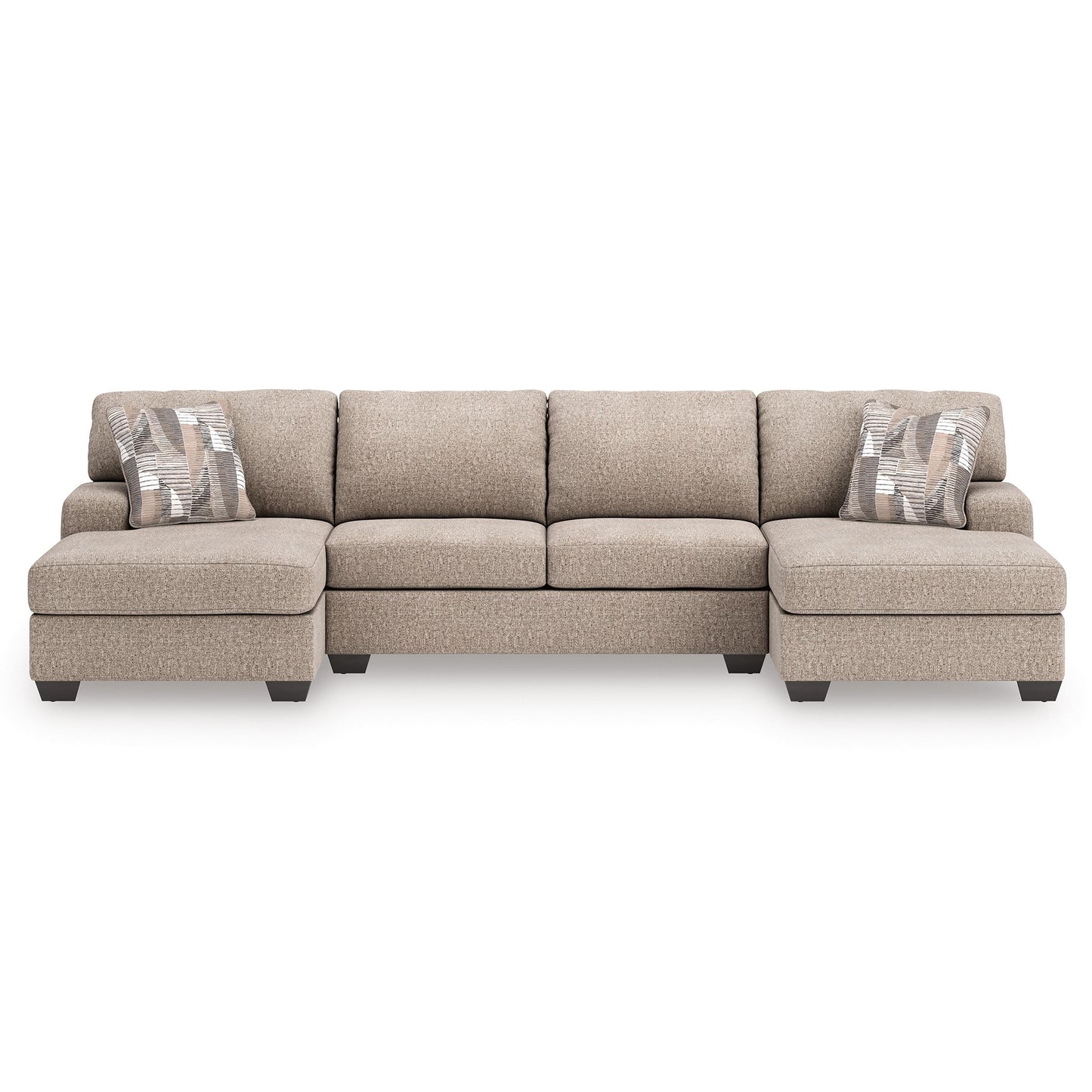 Benchcraft Newellen 48404S3 3 pc Sectional with Double Chaise IMAGE 2