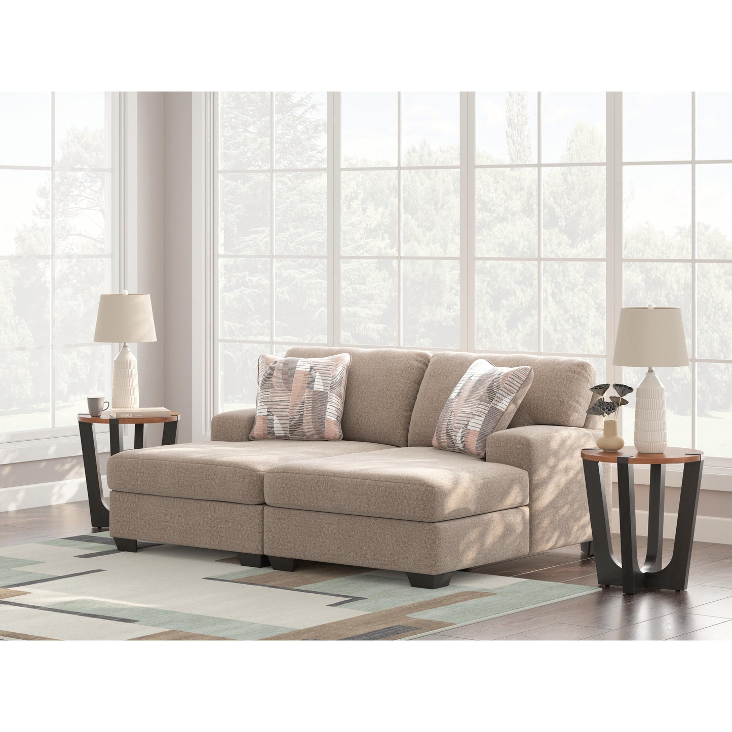 Benchcraft Newellen 48404S4 2 pc Super Chaise IMAGE 3