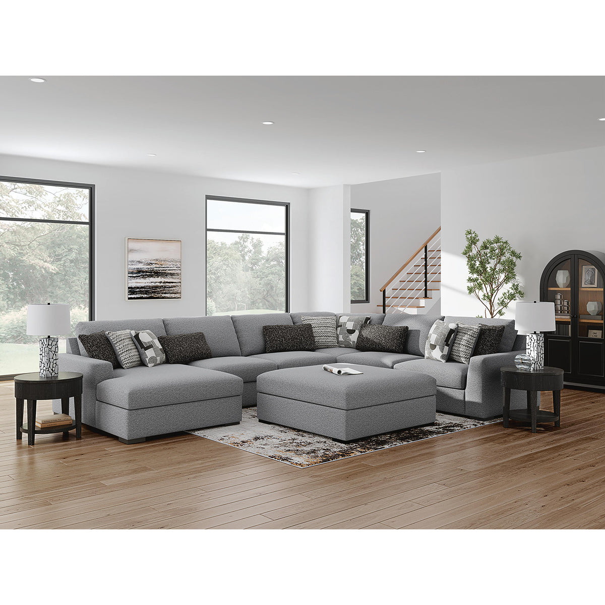Benchcraft Bealton 61305S13 6 pc Sectional with Chaise IMAGE 4