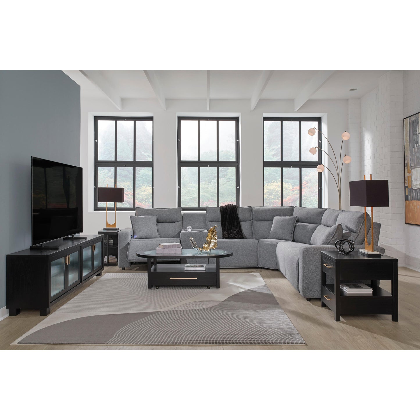 Signature Design by Ashley Modmax 65906S10 6 pc Power Reclining Sectional IMAGE 3