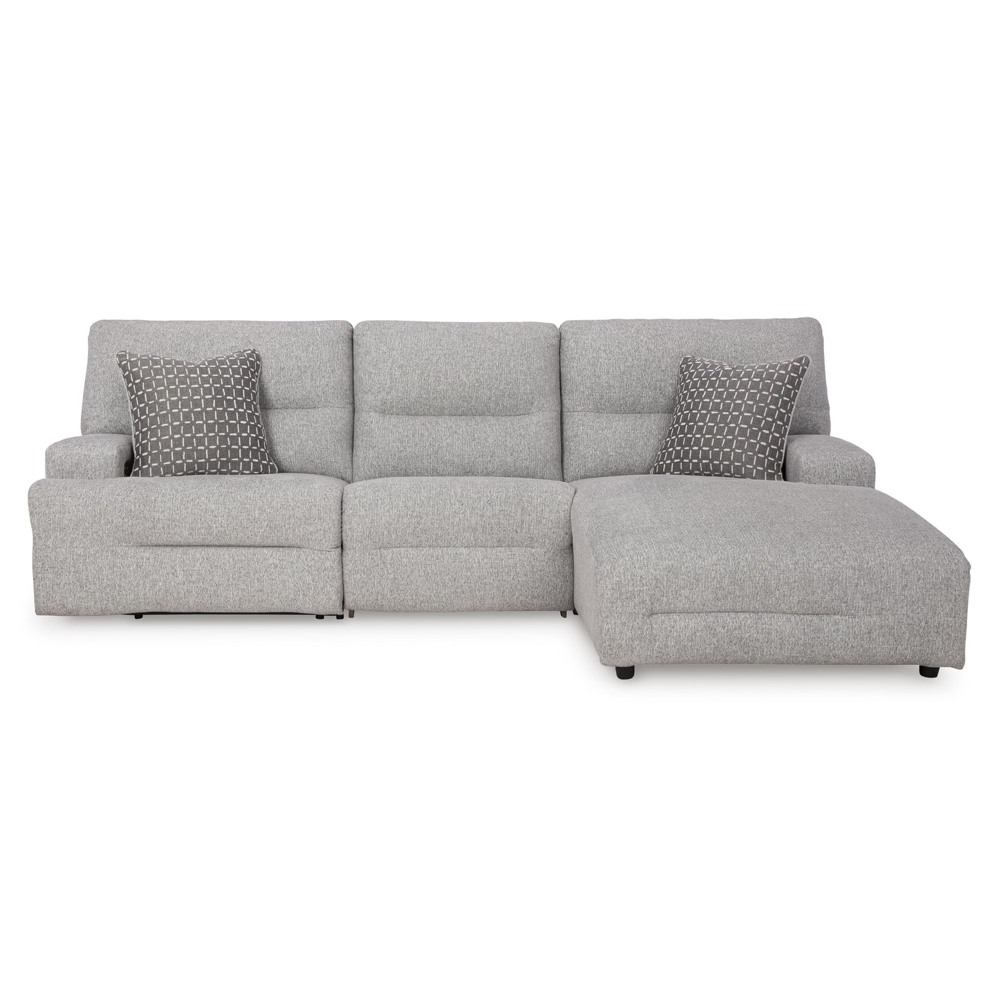 Signature Design by Ashley Acklen Place 93605S6 3 pc Power Reclining Sectional IMAGE 3