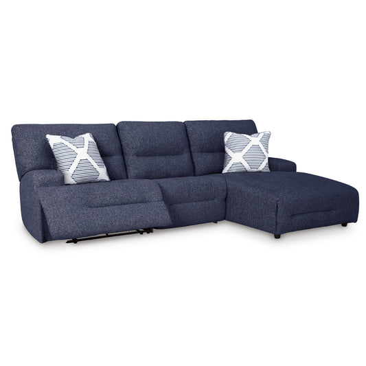 Signature Design by Ashley Acklen Place 93607S6 3 pc Power Reclining Sectional IMAGE 2