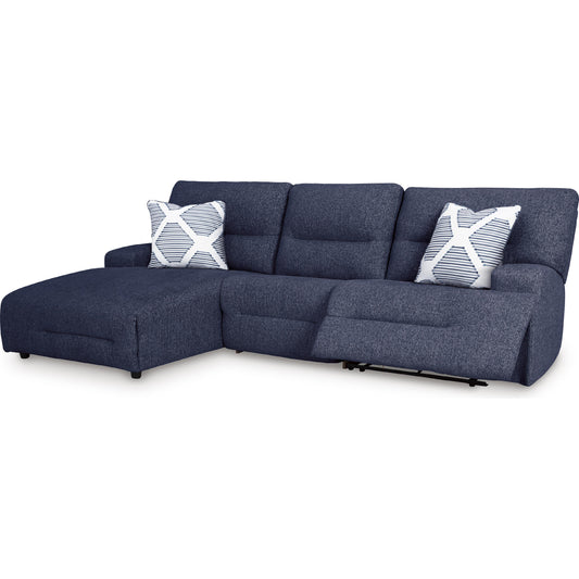Signature Design by Ashley Acklen Place 93607S7 3 pc Power Reclining Sectional IMAGE 2