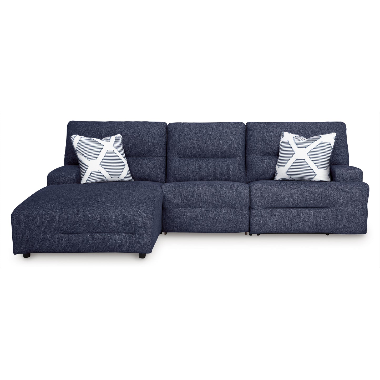 Signature Design by Ashley Acklen Place 93607S7 3 pc Power Reclining Sectional IMAGE 3