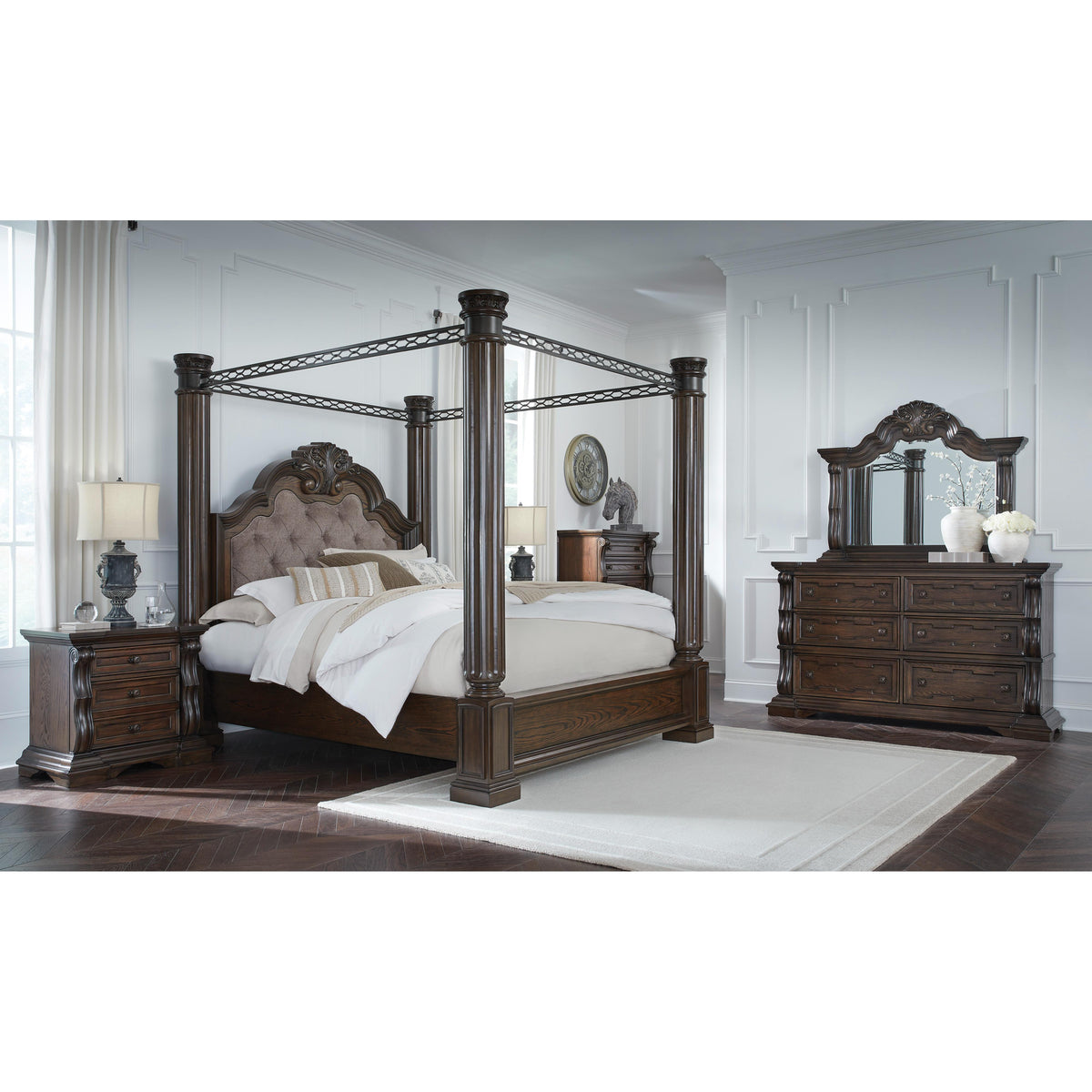 Signature Design by Ashley Maylee B947B8 Queen Canopy Bed IMAGE 14