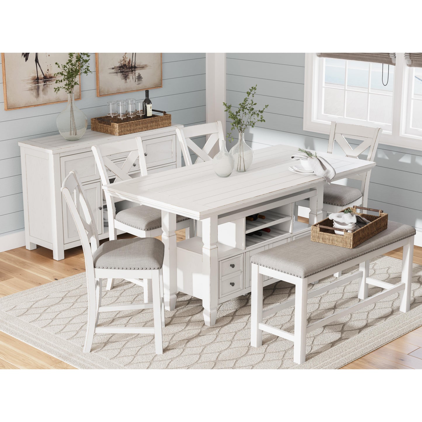 Signature Design by Ashley Robbinsdale D642D7 Counter Height Dining Table IMAGE 15
