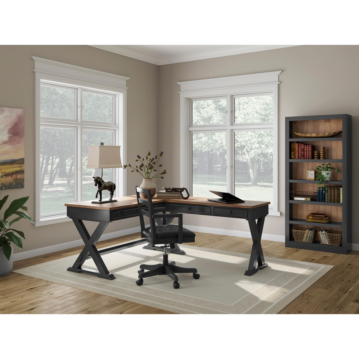Signature Design by Ashley Wildenauer H664-01A Home Office Swivel Desk Chair IMAGE 7