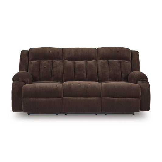 Signature Design by Ashley Free Wake PC2140699 Reclining Power Sofa with Drop Down Table IMAGE 2