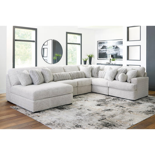Signature Design by Ashley Cuddle Plush PC59106S8 6 pc Sectional with Chaise IMAGE 2
