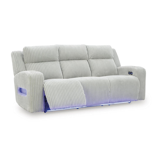 Signature Design by Ashley Forest Lake PC6420315 Power Reclining Sofa with Adjustable Headrest IMAGE 2