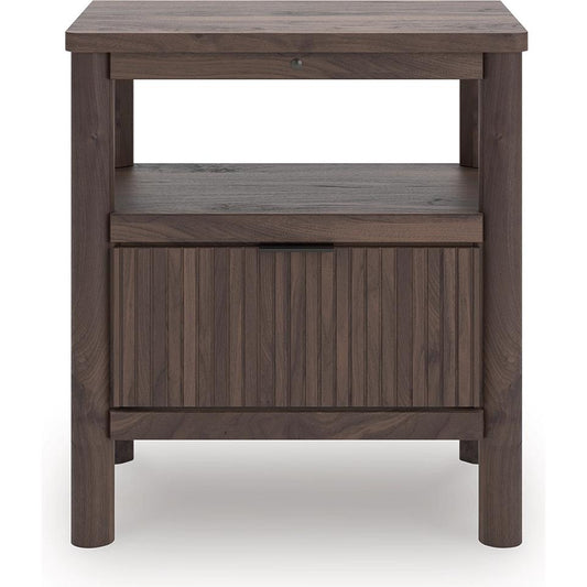 Signature Design by Ashley Pamytta PCB2614-91 One Drawer Night Stand IMAGE 2