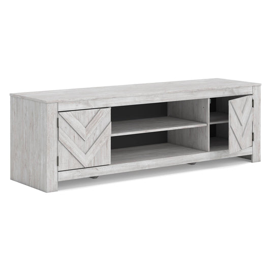 Signature Design by Ashley Cayboni W3788-68 LG TV Stand with Fireplace Option IMAGE 2
