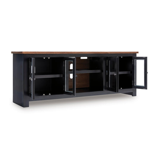 Signature Design by Ashley Wildenauer W664-68 XL TV Stand with Fireplace Option IMAGE 2