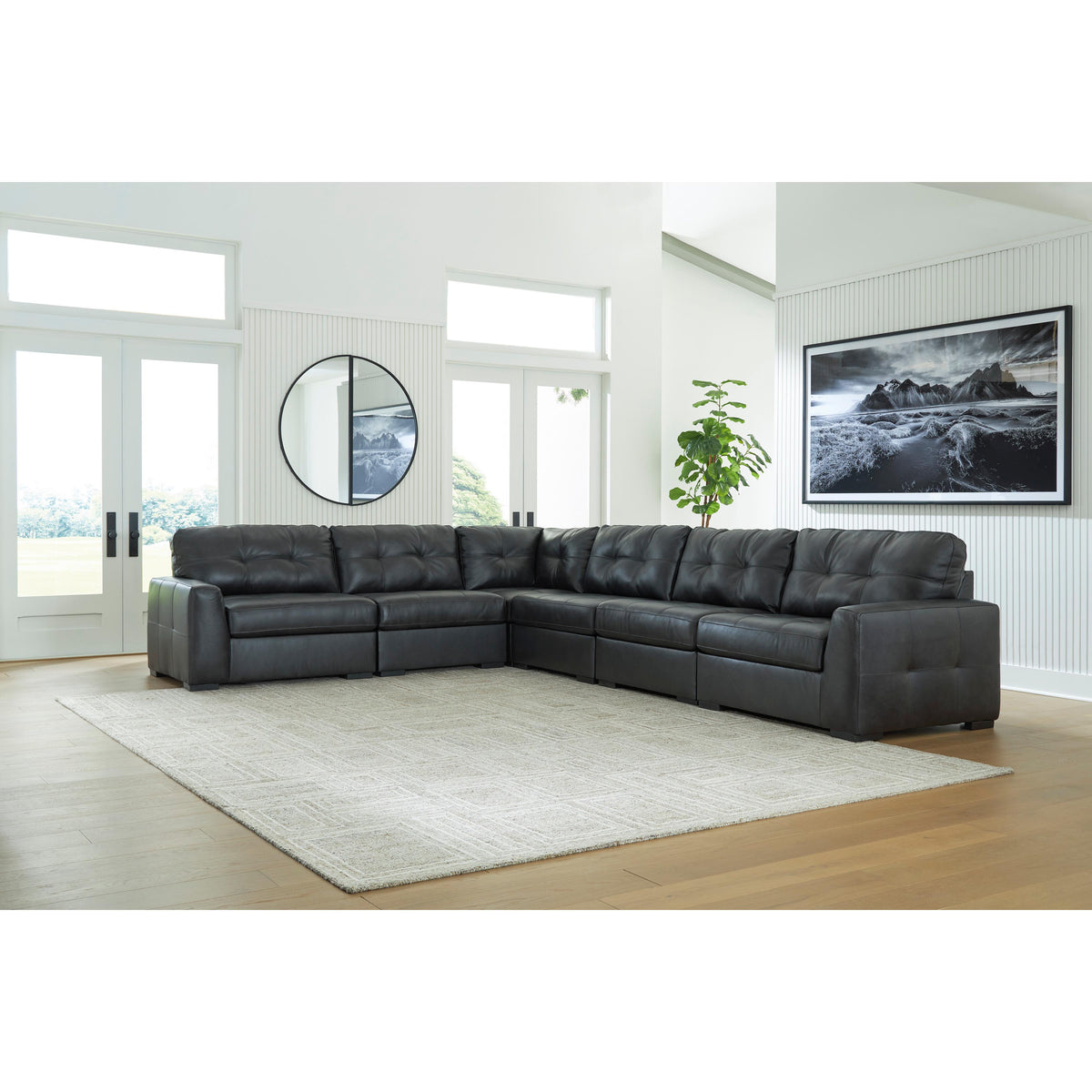 Signature Design by Ashley Brindley Pier 99503S5 6 pc Sectional IMAGE 2